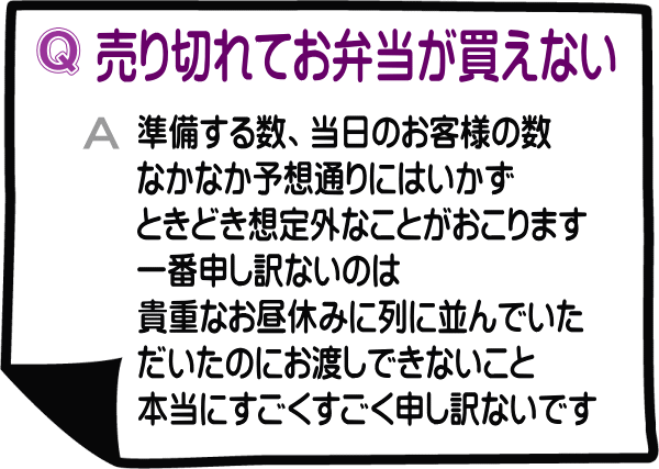 日替わり弁当　萬天堂　ＱＡ